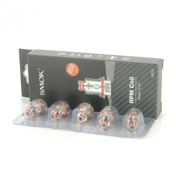 Smok — Pack de 5 résistances Mesh 0.4ohm RPM40 Smok