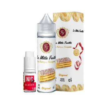 18mg — Le Mille Feuille La Fabrique Française 50ml + Booster Nic Up 10ml 18mg