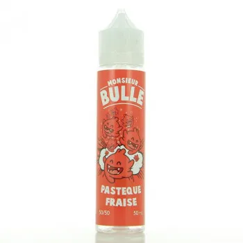 Liquideo — Pastèque Fraise Monsieur Bulle Liquideo 50ml 00mg