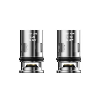 Voopoo — Pack de 5 résistances PNP-VM Mesh Voopoo