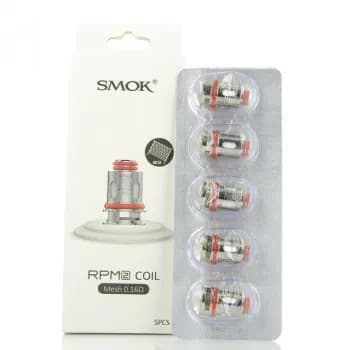 Smok — Pack de 5 résistances RPM2 Mesh 0.16ohm Smok