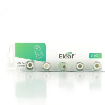 Eleaf — Pack de 5 resistances GTL 0.4ohm Eleaf