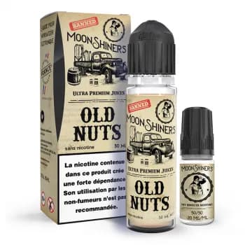 Le French Liquide — Pack 50ml + 10ml Old Nuts Moonshiners Le French Liquide - 03mg