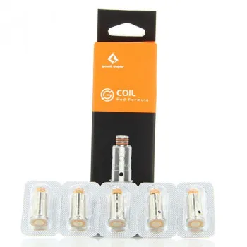 Geekvape — Pack de 5 résistances G coil ST 1.2ohm Aegis Pod/Wenax Stylus GeekVape