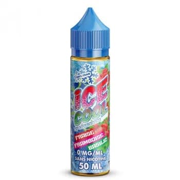 Ice Cool — Fraise Framboise Basilic Ice Cool By Liquidarom 50ml 00mg