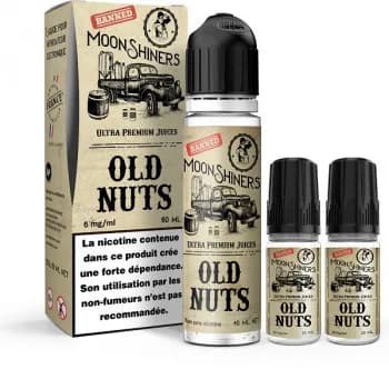 Moonshiners — Old Nuts Easy2Shake 50/50 06mg 40ml Moonshiners