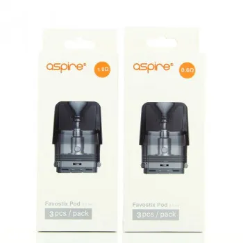 Aspire — Pack de 3 Pods 3ml Favostix Aspire