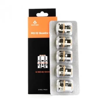 Geekvape — Pack de 5 resistances M 0,15ohm Z Max GeekVape