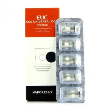 Vaporesso — Pack de 5 resistances EUC Ceramic Vaporesso
