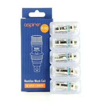 Aspire — Pack de 5 résistances Mesh Nautilus Aspire