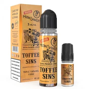 03mg — Pack 50ml + 10ml Toffee Sins Moonshiners - 03mg