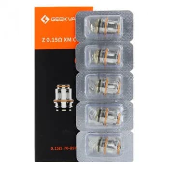 Geekvape — Pack de 5 résistances Z 0.15ohm XM GeekVape