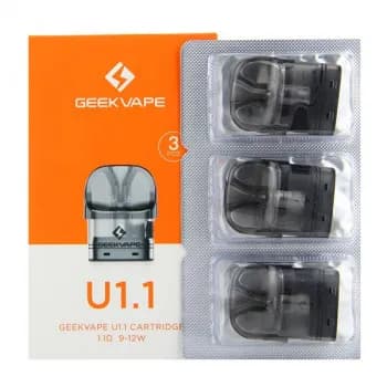 Geekvape — Pack de 3 Pods 2ml 1,1ohm U GeekVape