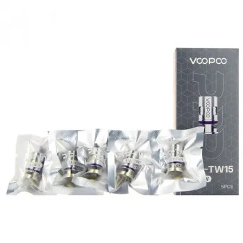 Voopoo — Pack de 5 résistances Mesh pnp-TW15 Voopoo
