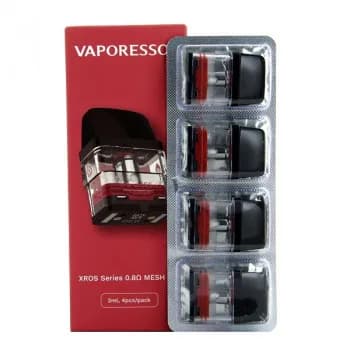 Vaporesso — Pack de 4 pods 2ml Serie Xros Vaporesso