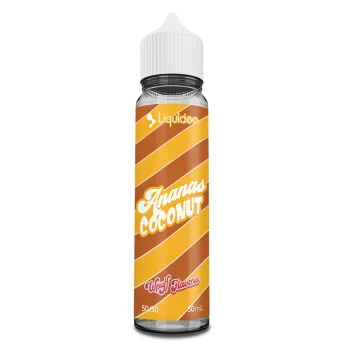 Liquideo — Ananas Coconut Wpuff Flavors Liquideo 50ml 00mg