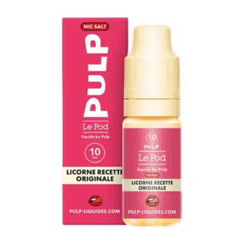 Pulp — Licorne Recette Originale Nic Salt Le Pod Liquide Pulp 10ml 20mg - 20mg