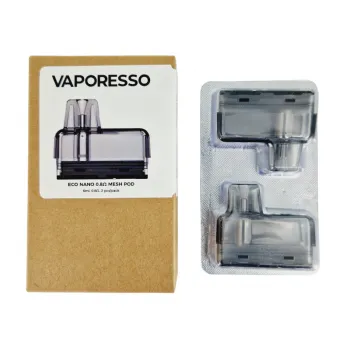 Vaporesso — Pack de 2 Pods 6ml 0.8ohm Eco Nano Vaporesso