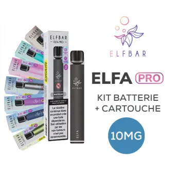 Elf Bar — Kit Découverte ELFA Pro 10mg ElfBar