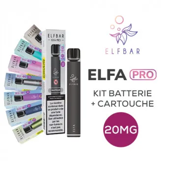 Elf Bar — Kit Découverte ELFA Pro 20mg ElfBar