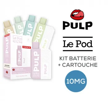 Pulp — Starter Kit Pod Flip 500mah Blanc 10mg Pulp