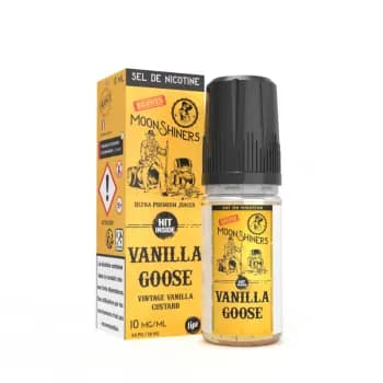 10ml — Vanilla Goose Nic Salt Moonshiners 10ml