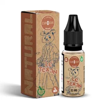 Curieux — Le Texan Natural Curieux 10ml 3mg