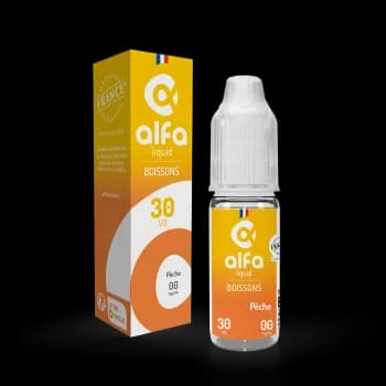 Alfaliquid — Peche 70/30 Boissons Alfaliquid 10ml
