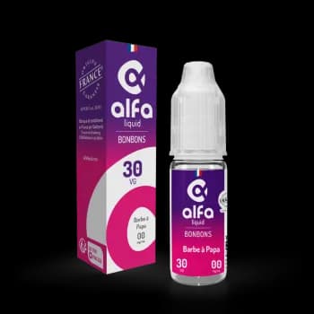 Alfaliquid — Barbe a Papa 70/30 Bonbons Alfaliquid 10ml