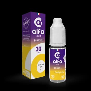 Alfaliquid — Candy Cola 70/30 Bonbons Alfaliquid 10ml