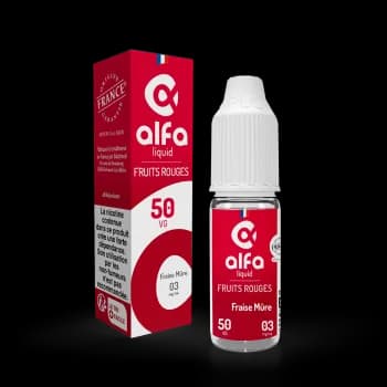 Fraise Mure 50/50 Fruits Rouges Alfaliquid 10ml