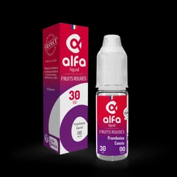 Framboise Cassis 70/30 Fruits Rouges Alfaliquid 10ml