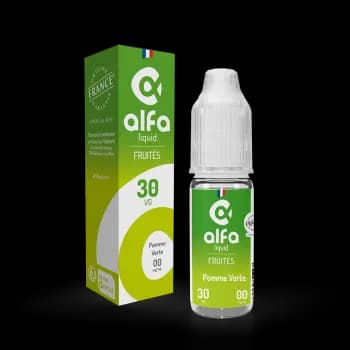 Alfaliquid — Pomme Verte 70/30 Fruites Alfaliquid 10ml