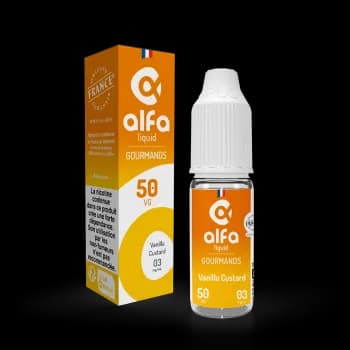 Alfaliquid — Vanilla Custard 50/50 Gourmands Alfaliquid 10ml