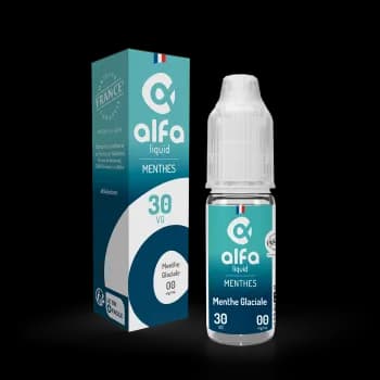 Alfaliquid — Menthe Glaciale 70/30 Menthes Alfaliquid 10ml