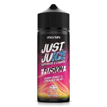 100ml — Berry Burst & Lemonade On Ice Fusion Just Juice 100ml