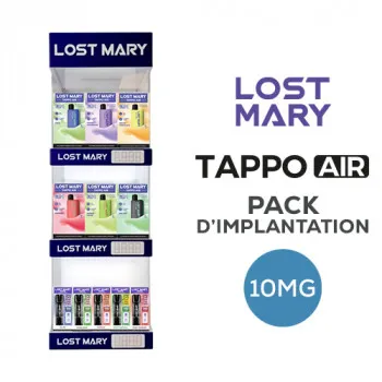 Lost Mary — Pack d'implantation Tappo Air Lost Mary 10mg