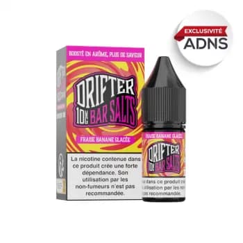 Drifter — Fraise Banane Glacee Nic Salt Bar Salts Drifter 10ml 10mg