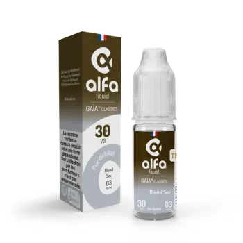 Alfaliquid — Blond Sec Gaia Classics Alfaliquid 10ml 03mg