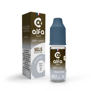 Alfaliquid — Blond Grille Sels De Nicotine Gaia Classics Alfaliquid 10ml 10mg