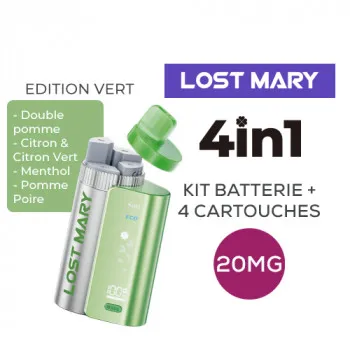 Lost Mary — Pack 4en1 4X2ml Vert Lost Mary 20mg