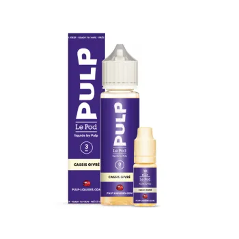 Pulp — Pack 60ml Cassis Givre Le Pod Liquide Pulp 03mg