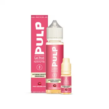 Pulp — Pack 60ml Licorne Recette Originale Le Pod Liquide Pulp 03mg