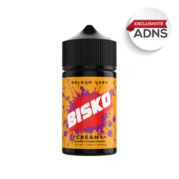 50ml — Caramel Cream Cookie Bisko Reload Vape 50ml