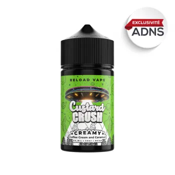 50ml — Coffee Cream and Caramel Custard Crush Reload Vape 50ml