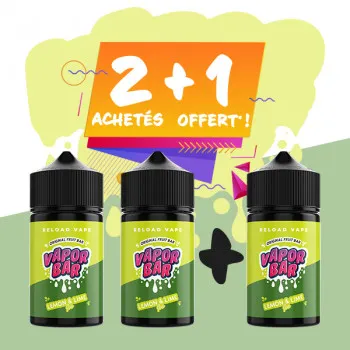 50ml — Offre Lemon & Lime Ice Vapor Bar Reload Vape 50mL