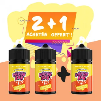 50ml — Offre Lemon Peach Passion Fruit Ice Vapor Bar Reload Vape 50mL
