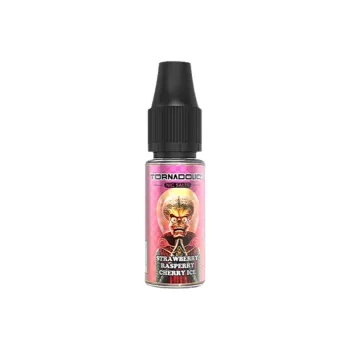 Tornadoliq — Strawberry Raspberry Cherry Ice Nic Salts Tornadoliq Gobar 10ml
