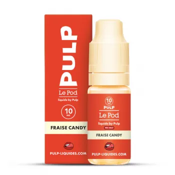 Pulp — Fraise Candy Nic Salt Le Pod Liquide Pulp 10ml