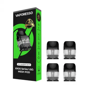 Vaporesso — Pack de 4 pods 2ml Corex 3.0 Xros Series Vaporesso 0.6ohm